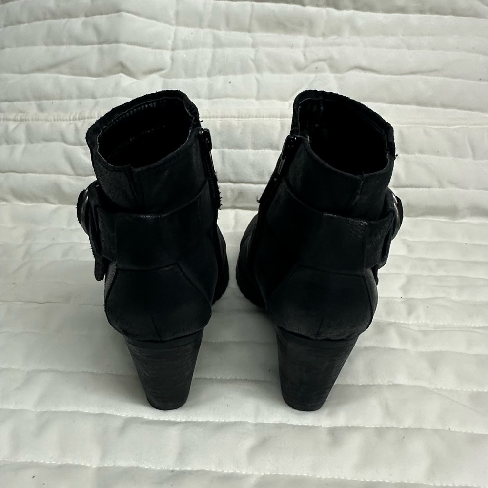 BareTraps Zizie black ankle boots size 6.5 - Picture 5 of 6